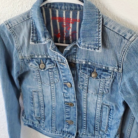American Eagle Denim Jacket - Picture 2 of 7
